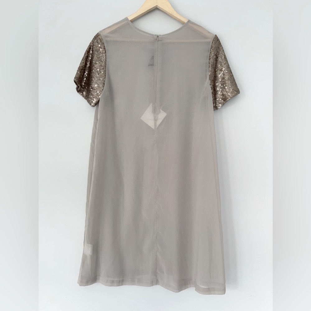 Sequins Chiffon Dress (FINAL SALE)